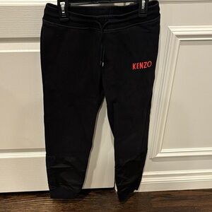 Kenzo Kids Black and Red Joggers